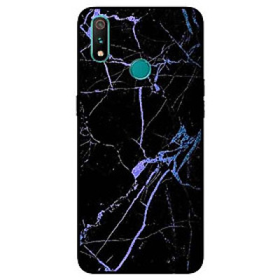 Ốp Lưng in cho Realme 3 Pro Mẫu NỀN ĐÁ HOA 4 - Hàng Chính Hãng