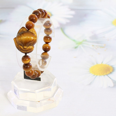 Vòng Thạch Anh Mắt Hổ Mix Hồ Ly Baby Ngọc Quý Gemstones VT68