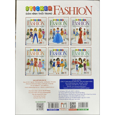 STICKER FASHION - Dán Hình Thời Trang