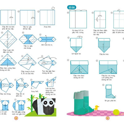 Em Tập Gấp Hình 5-6 Tuổi - Nâng Cao (Tái Bản)
