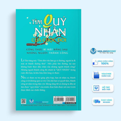 Sách - Tìm Quý Nhân Của Cuộc Đời - Vương Chấn Bắc - VanLangBooks