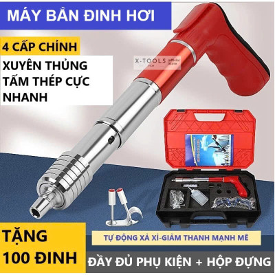 SIÊU CẤP VỚI MÁY BẮN ĐINH BÊ TÔNG THÔNG MINH KHÔNG CẦN ĐIỆN TẶNG KÈM THEO 100 ĐINH HÀNG LOẠI 1