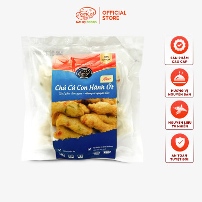 Chả cá con hành ớt Tâm Lợi, loại cao cấp - Hương vị tự nhiên - Đảm bảo sức khoẻ -Giao nhanh trong 3h