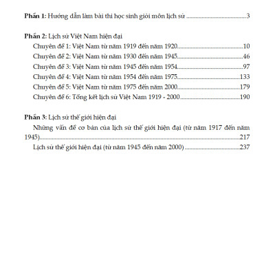 Bồi Dưỡng Học Sinh Giỏi Lịch Sử Lớp 12 (Tái Bản)