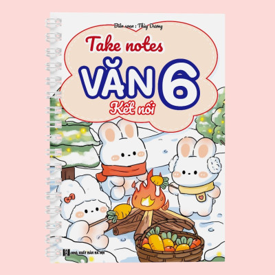 Sách Takenote lớp 6: Toán + Văn Kết Nối cỡ A5 (Phiên Bản Mới Nhất)