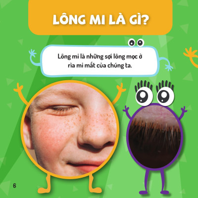 Sách - Em Yêu Cơ Thể - Lông Mi