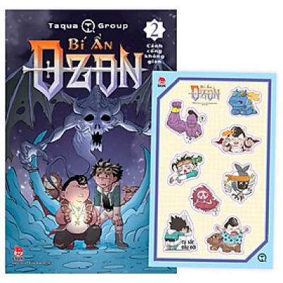 Bí Ẩn Ozon - Tập 2 - Cánh Cửa Không Gian - Tặng Kèm Bảng Stikcer