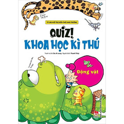 Sách - Quiz! Khoa Học Kì Thú - Động Vật (Tái Bản 2024)