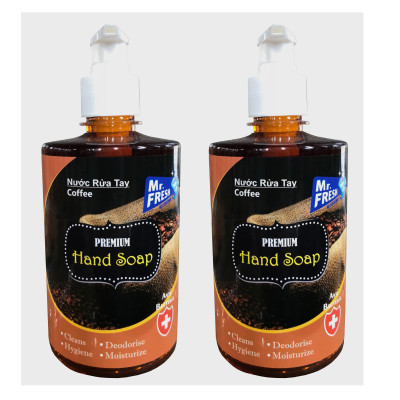 Combo 2 chai nước rửa tay Hand Soap 500ml Hương Cam Quế Và ,Xả Chanh