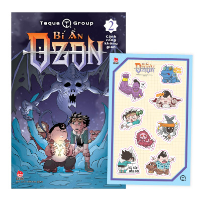 Bí Ẩn Ozon - Tập 2 - Cánh Cửa Không Gian - Tặng Kèm Bảng Stikcer