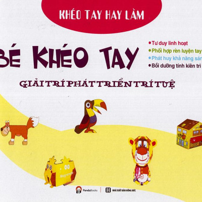 Cắt Và Dán  Hình 3D - Bé Khéo Tay - Giải Trí Phát Triển Trí Tuệ