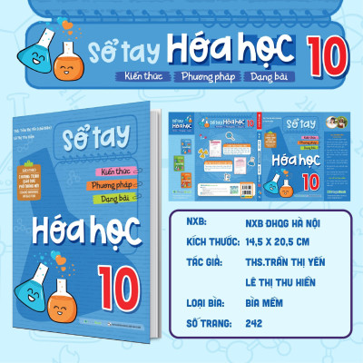 Sách - Sổ Tay Kiến Thức - Phương Pháp - Dạng Bài Hóa Học 10 - Megabook