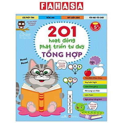 Sách - 201 Hoạt Động Phát Triển Tư Duy - Tổng Hợp
