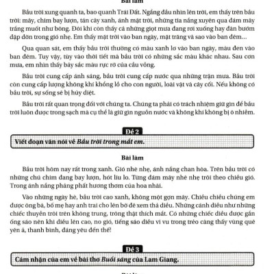 Sách - Những Bài Làm Văn Mẫu 3 - Tập 2 (Kết Nối)
