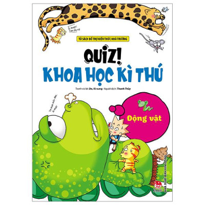 Sách - Quiz! Khoa Học Kì Thú - Động Vật (Tái Bản 2024)