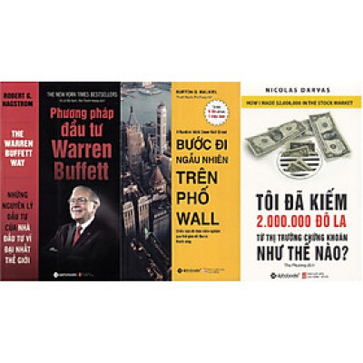 Combo Đầu Tư Thành Công ( Phương Pháp Đầu Tư Warren Buffett + Bước Đi Ngẫu Nhiên Trên Phố Wall + Tôi Đã Kiếm Được 2.000.000 Đô-La Từ Thị Trường Chứng Khoán Như Thế Nào? ) ( Quà Tặng: Cây Viết Kute
