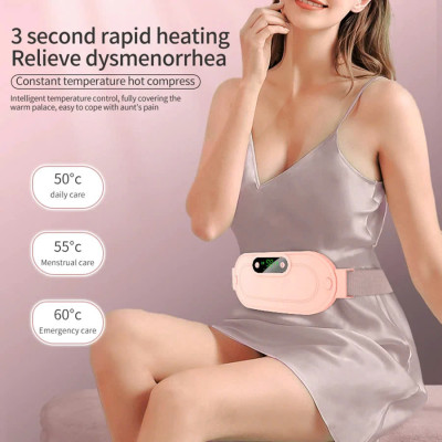 Máy Massage Làm Ấm Bụng, Đai Đeo Giảm Đau Bụng Kinh Nguyệt, Làm Ấm Tử Cung Cho Phụ Nữ Đến Kì 6 CHẾ ĐỘ