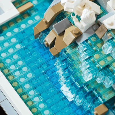 LEGO ARCHITECTURE 21062 Đồ Chơi Lắp Ráp Đài Phun Nước Trevi (1880 chi tiết)