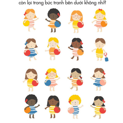 Sách 25++ Hoạt Động Rèn Luyện Trí Sáng Tạo Và Tư Duy Cho Trẻ - Tìm Vật Khác Biệt