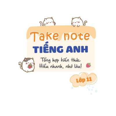 Sách - Takenote Tiếng Anh Lớp 11