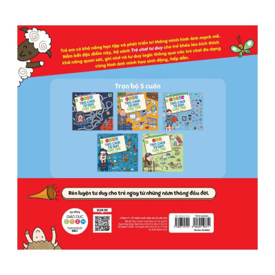 Trò Chơi Tư Duy Cho Trẻ - Trổ Tài Suy Luận - Buke Buke (EBM)  - Bản Quyền