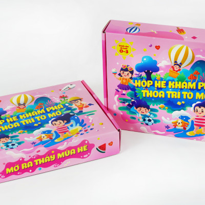 Sách - Hộp Hè Khám Phá, Thỏa Trí Tò Mò – Mở Ra Thấy Mùa Hè cho trẻ 0 - 3 tuổi – Đinh Tị Books