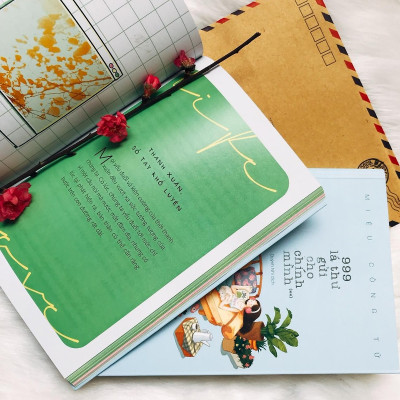 Combo sách TUỔI TRẺ ĐẤNG ĐỌC NHẤT :999 Lá Thư Gửi Cho Chính Mình - Mong Bạn Trở Thành Phiên Bản Hoàn Hảo Nhất + Mong Bạn Trở Thành Phiên Bản Hanh Phúc Nhất ( BỘ 2 TẬP _tặng kèm BOOKMARK HAPPY LIE )