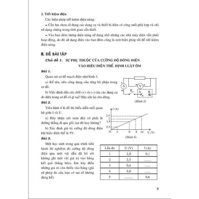Sách - 500 Bài Tập Vật Lí Lớp 9 -  Dùng Chung Cho Các Bộ SGK Hiện Hành - Hồng Ân