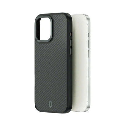 Ốp Lưng cho iPhone 16 Pro Max hiệu WI WU Kevlar Siêu Nhẹ Chống Sốc Theo Tiêu Chuẩn Quân Đội, Chống Bám Vân Viền Camera Kim Loại - Hàng chính hãng