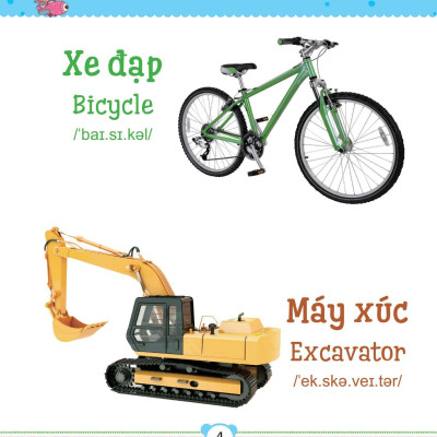 Từ Điển Bằng Tranh Dành Cho Trẻ Em - Phương Tiện Giao Thông