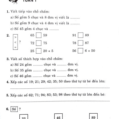 Thực Hành Kiểm Tra Cuối Tuần - Giúp Em Giỏi Toán 2