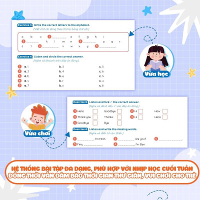 Sách - Phiếu Bài Tập Cuối Tuần Tiếng Anh Lớp 3 - Megabook