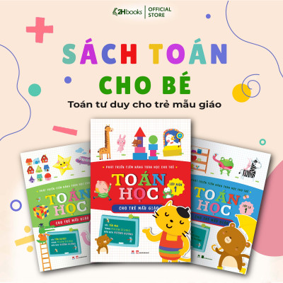 Sách Toán cho bé, Phát triển tiềm năng toán học cho trẻ - Toán học cho trẻ mẫu giáo - Lớp mầm 2 (Tái bản 2021)- 2HBooks