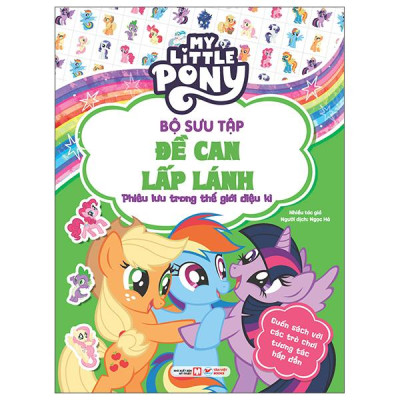 Sách - My Little Pony - Bộ Sưu Tập Đề Can Lấp Lánh - Phiêu Lưu Trong Thế Giới Diệu Kì