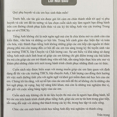 Sách - Bứt phá môn Tiếng Anh - Bộ đề luyện thi vào lớp 6 (Các trường THCS chất lượng cao, chuyên anh) 
