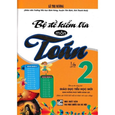 Sách - Combo Đề Kiểm Tra Toán - Tiếng Việt - Tiếng Anh Lớp 2 (Bộ 4 Cuốn) (HA-MK)