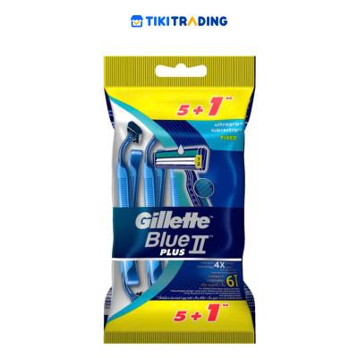 Dao cạo Gillette blue II Plus 5+1 