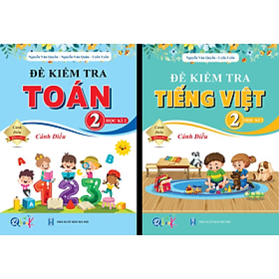 Combo Đề Kiểm Tra Toán, Tiếng Việt Lớp 2 - Cánh Diều (Tự Chọn Sách)