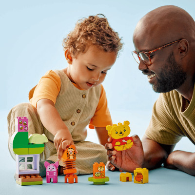 LEGO DUPLO 10457 Đồ Chơi Lắp Ráp Tiệc Sinh Nhật Gấu Pooh (22 chi tiết)