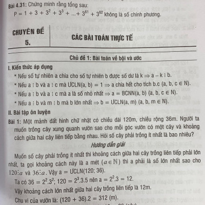 Sách - Phát triển năng lực theo chuyên đề Toán 6