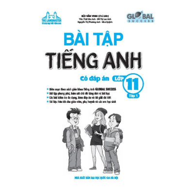 Sách - Global Success - Bài Tập Tiếng Anh Lớp 11 - Có Đáp Án - Tập 1 - Minh Thắng
