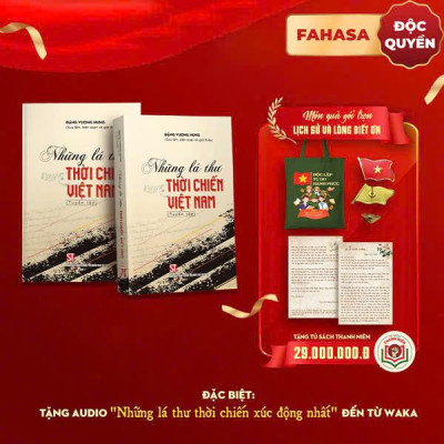 Sách - Những Lá Thư Thời Chiến - Độc Quyền Fahasa - Quà Tết Độc Lập 2/9