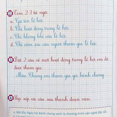 Vở Ô Li Bài Tập Tiếng Việt 3 - Tập 2 (CH-T)