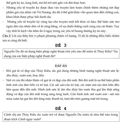 100 Đề Kiểm Tra Ngữ Văn 9 - KV