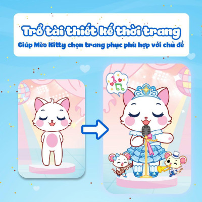 Sách - Mini Fashion - Bóc Dán Hơn 400+ Stickers Váy, Phụ Kiện Xinh Đẹp Cho Bé Gái - Combo 4 Cuốn - Megabook