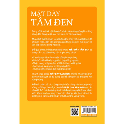 Sách - Mặt Dày Tâm Đen - Nhân Viên Khéo Léo Tỏa Sáng Chốn Văn Phòng  