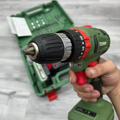 MÁY KHOAN DÙNG PIN 21V 10mm TOYAMA Z-6 - HÀNG CHÍNH HÃNG