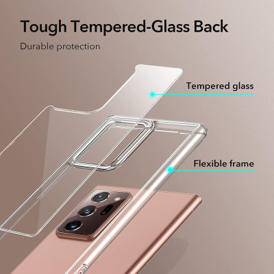 Ốp lưng silicon dẻo cho Samsung Galaxy Note 20 Ultra hiệu Ultra Thin siêu mỏng 0.6mm - Hàng nhập khẩu