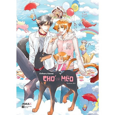 Sách Chó Và Mèo - Chiharu Kawai - Amak