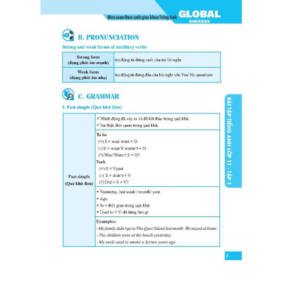 Sách - Global Success - Bài Tập Tiếng Anh Lớp 11 - Có Đáp Án - Tập 1 - Minh Thắng